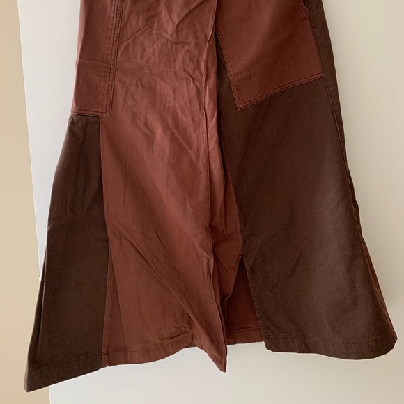 Niko and... Brown Patched Midi skirt - Picture 2 of 6